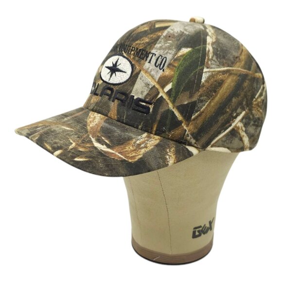 Realtree Chickasaw Equipment Camo Snapback Cap Trucker Baseball Hunting Hat - Picture 2 of 14